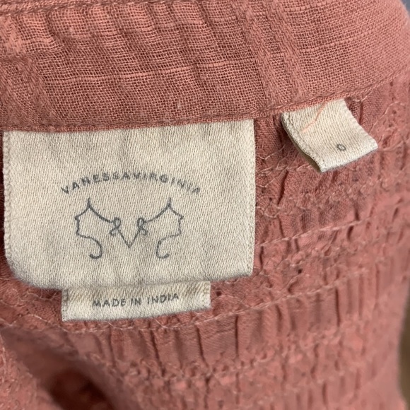 Anthropologie Vanessa Virginia Edisto Dusty Rose
Embroidered Boho Swing Top - Picture 11 of 13